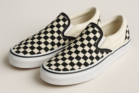 How to Style Checkered Slip-On Vans and Colorful Sneakers Like a Pro