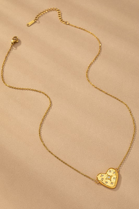 Celestial Tiny Pendant Charm Necklace, Spring Trends