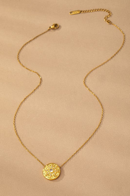 Celestial Tiny Pendant Charm Necklace, Spring Trends