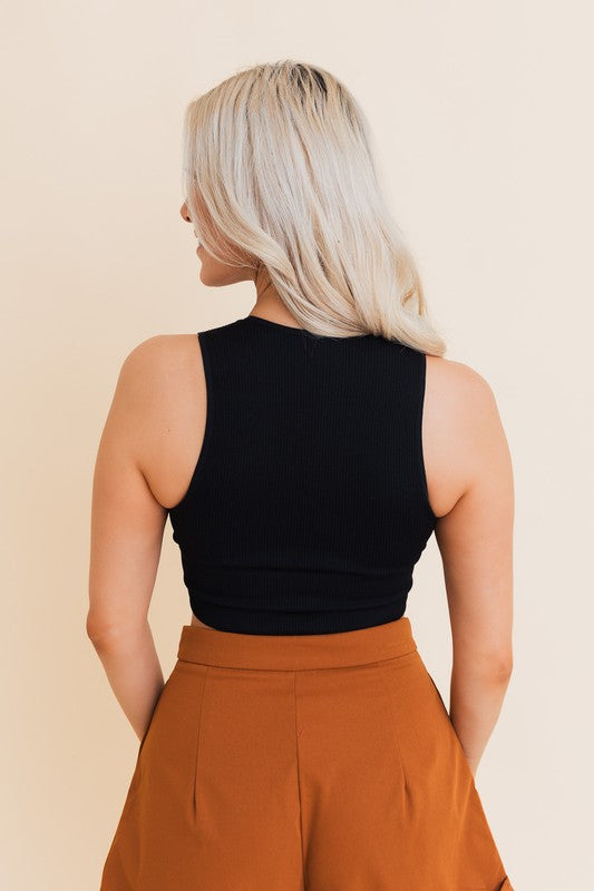 Ultra Comfy Ribbed Crop Top
