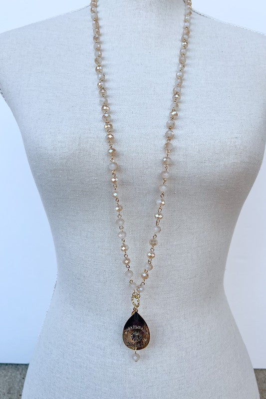 Choose Happy Manifest That Shit Necklace