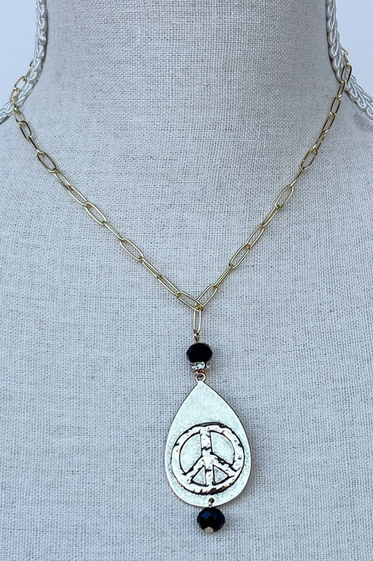 Breathe Let That Shit Go Necklace