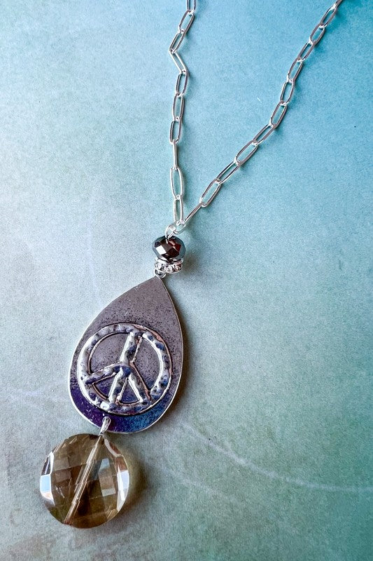Breathe Let That Shit Go Necklace