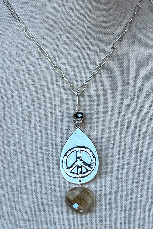 Breathe Let That Shit Go Necklace