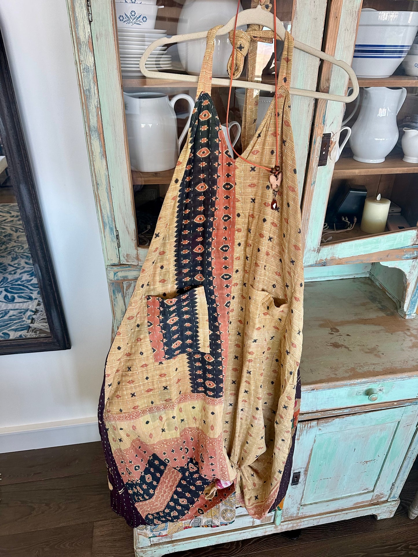 Kantha Maxi Dress - the Lottie
