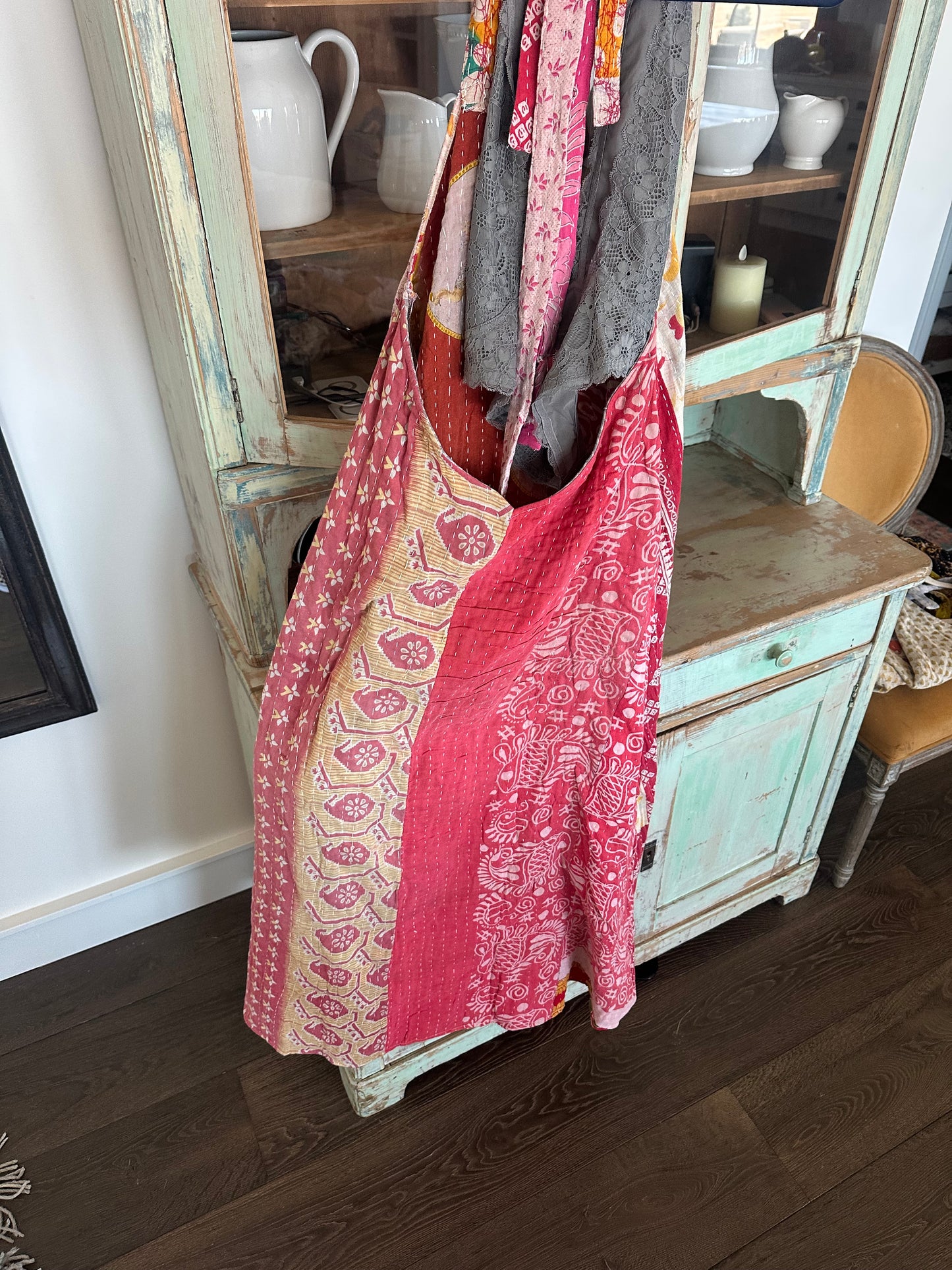 Kantha Maxi Dress - the Lottie