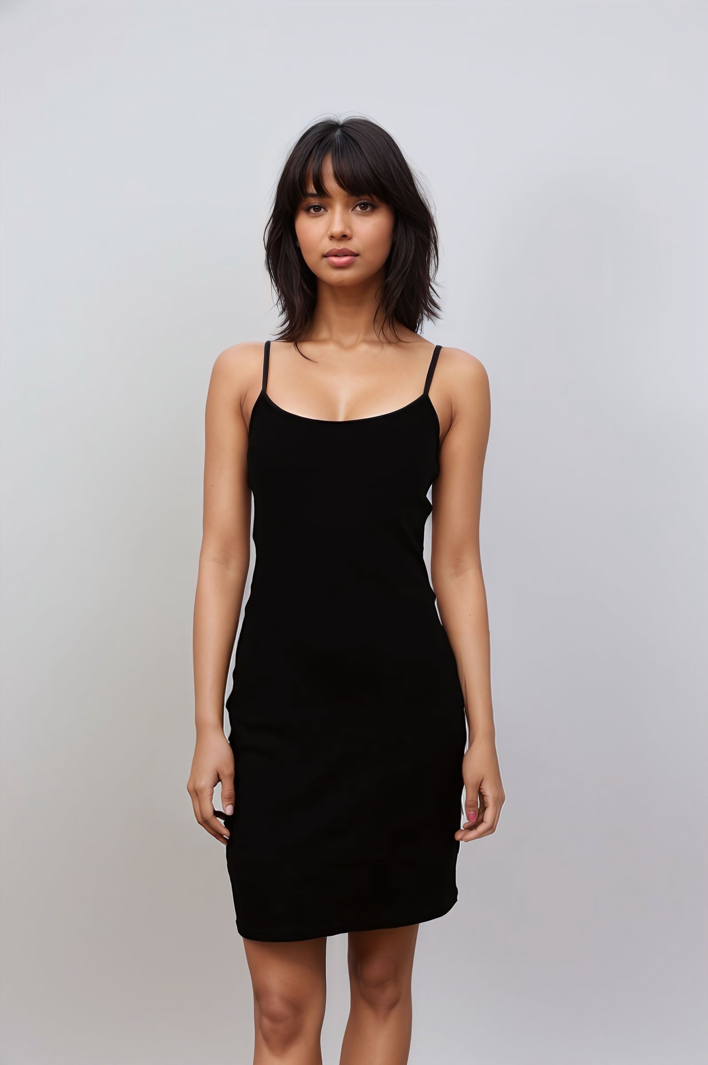 2-in-1 Shapewear Slip Dress – Tummy Control