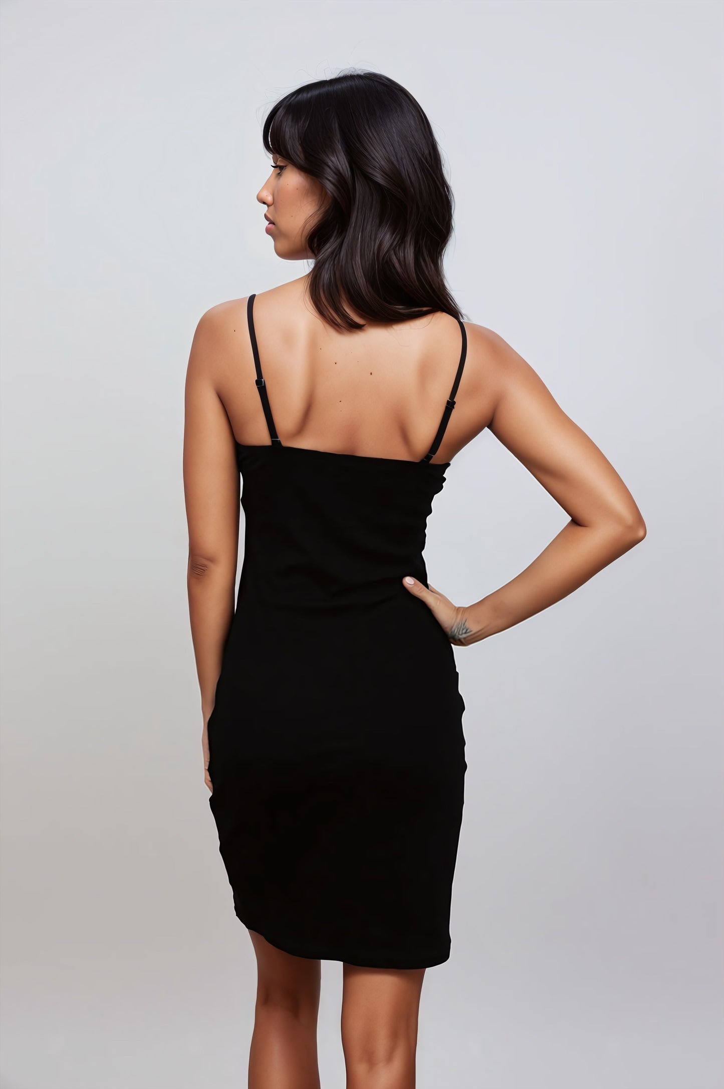 2-in-1 Shapewear Slip Dress – Tummy Control