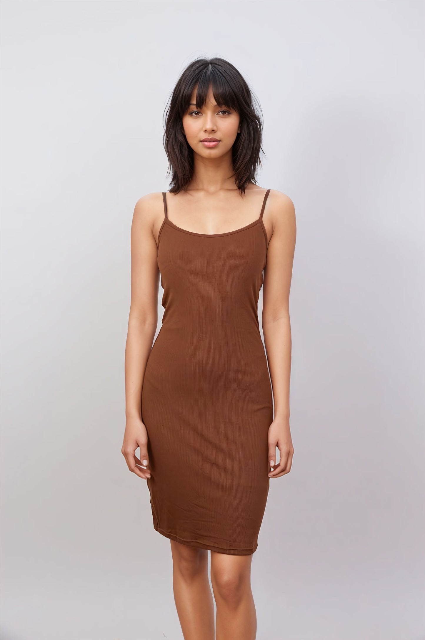 2-in-1 Shapewear Slip Dress – Tummy Control