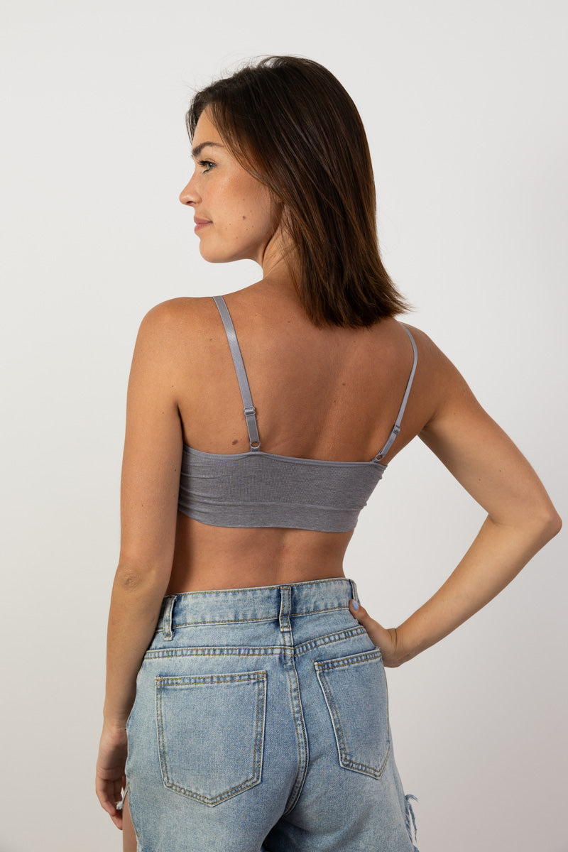 Comfort Chic Lace Padded Bralette