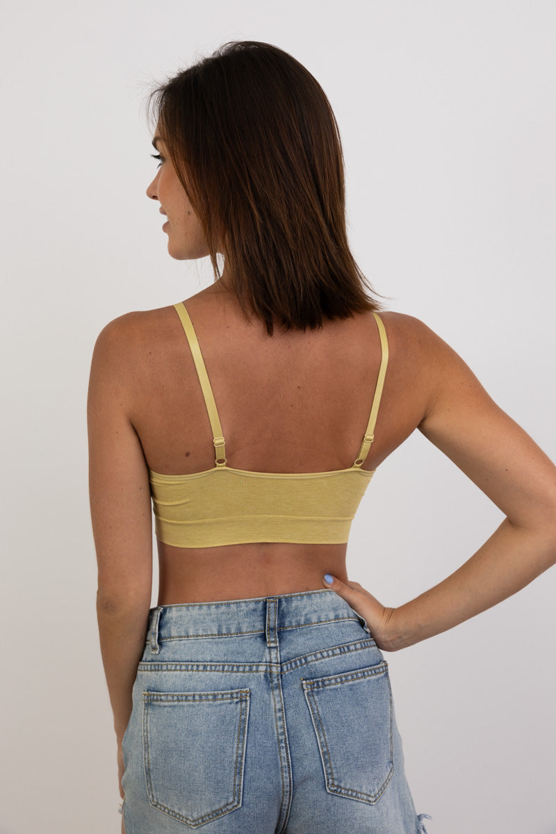Comfort Chic Lace Padded Bralette