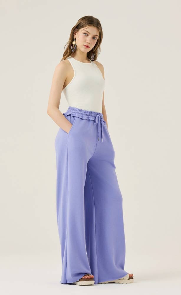 MAGIC Cotton Wide-Leg Pants