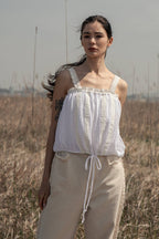 Balloon Lace Tank Top