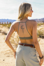 Moon Dream Catcher Tattoo Mesh Bralette
