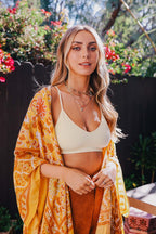 Moon Dream Catcher Tattoo Mesh Bralette
