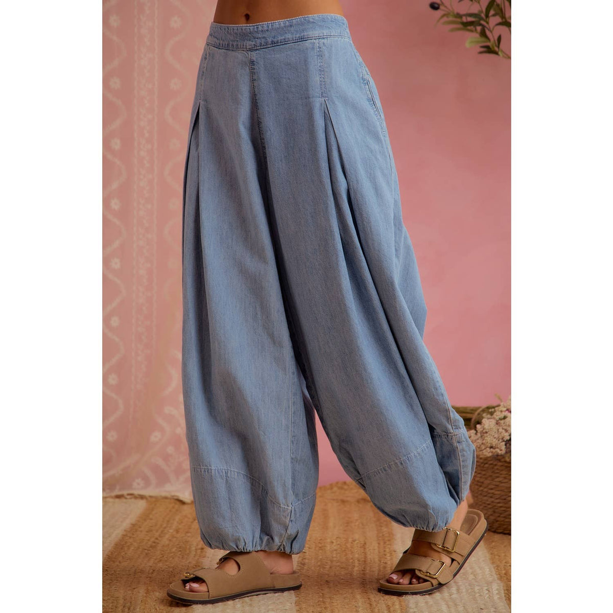Balloon Denim Jeans Pants