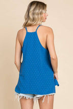 Eyelash Lace Cami Tank Top