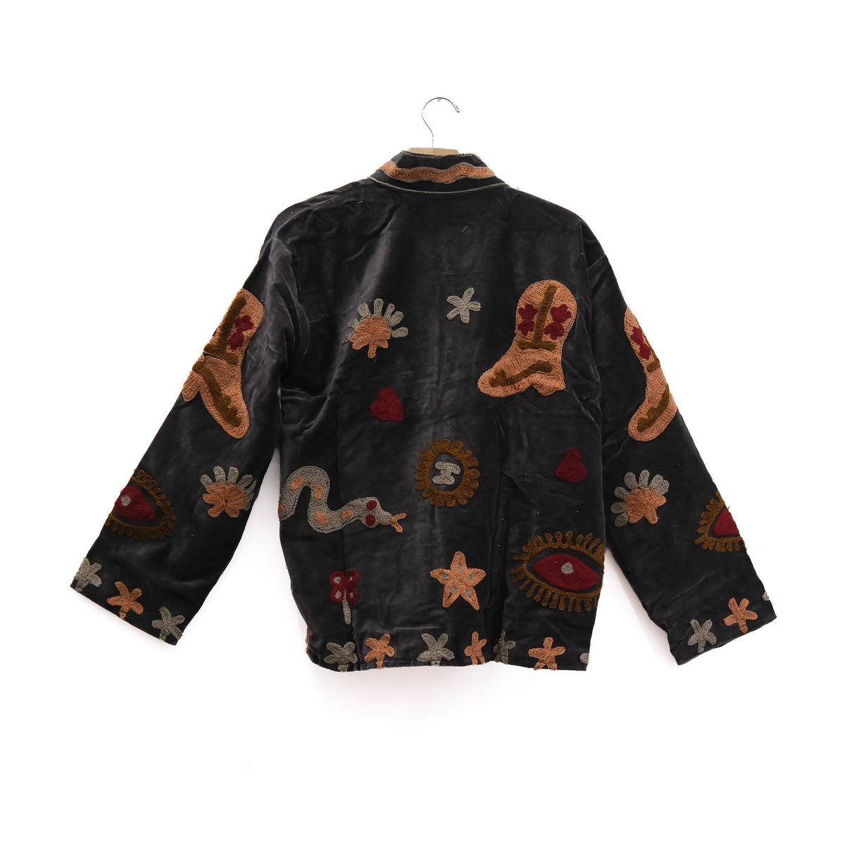 PiPPY Handmade Embroidered One of a Kind Velvet Suzani Jackets