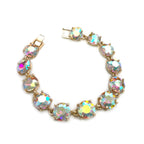 Round Cushion Cut Link Bracelet