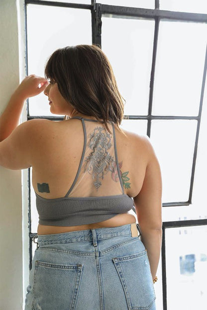 Plus Size Tattoo Bralette