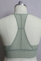 Plus Size Lace Racerback Bralette