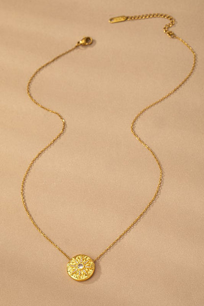 Celestial Tiny Pendant Charm Necklace, Spring Trends