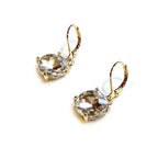 12mm Round AB Drop Earrings
