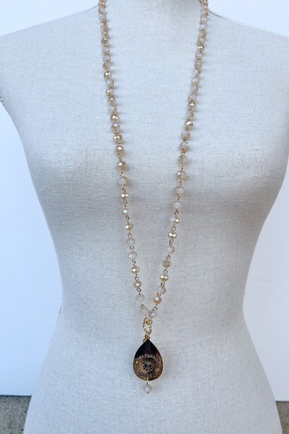 Choose Happy Manifest That Shit Necklace