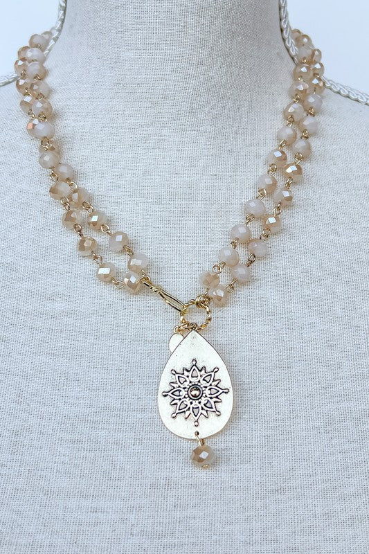 Choose Happy Manifest That Shit Necklace
