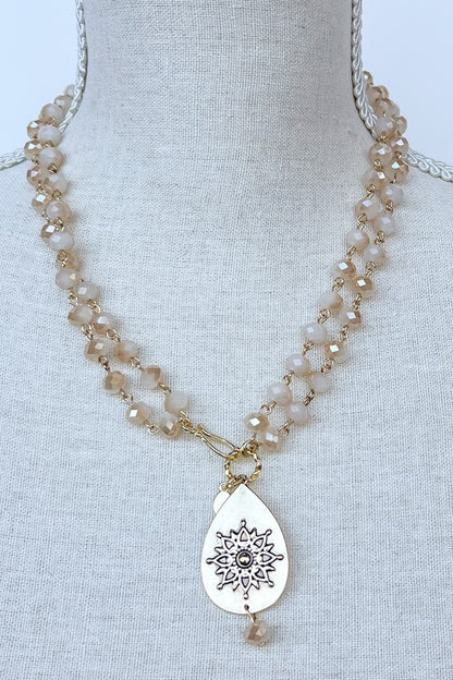 Choose Happy Manifest That Shit Necklace