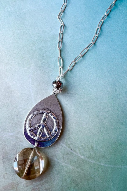 Breathe Let That Shit Go Necklace