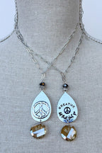 Breathe Let That Shit Go Necklace