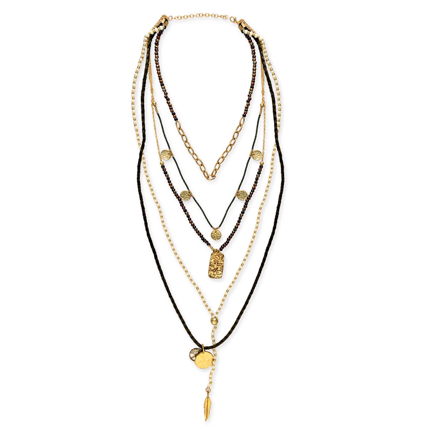 Tree Of Life Multi-Strand Necklace