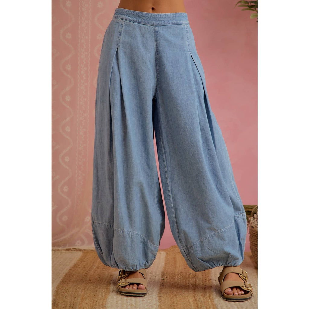 Balloon Denim Jeans Pants