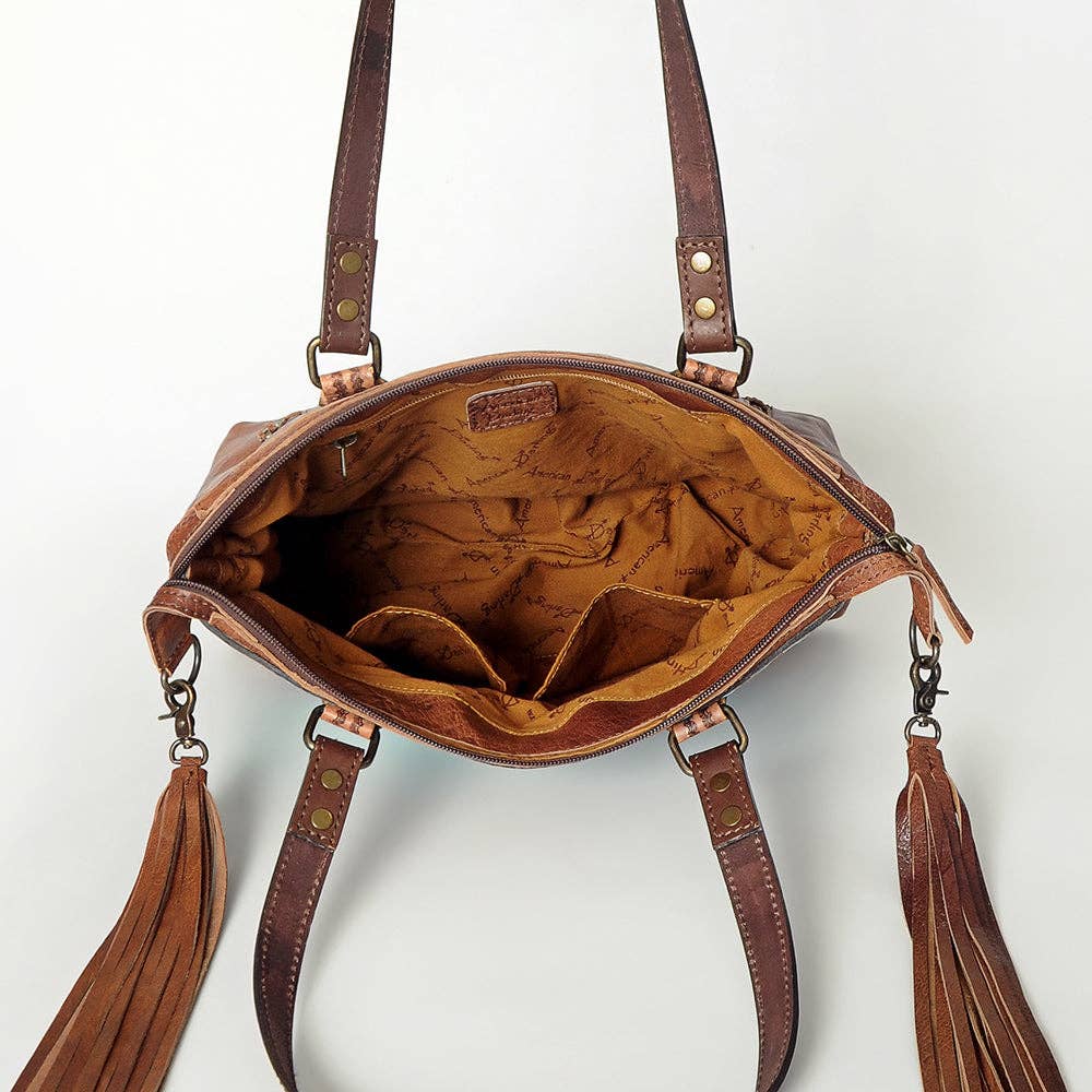 Tote Genuine Western Leather Women Bag