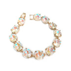 Round Cushion Cut Link Bracelet