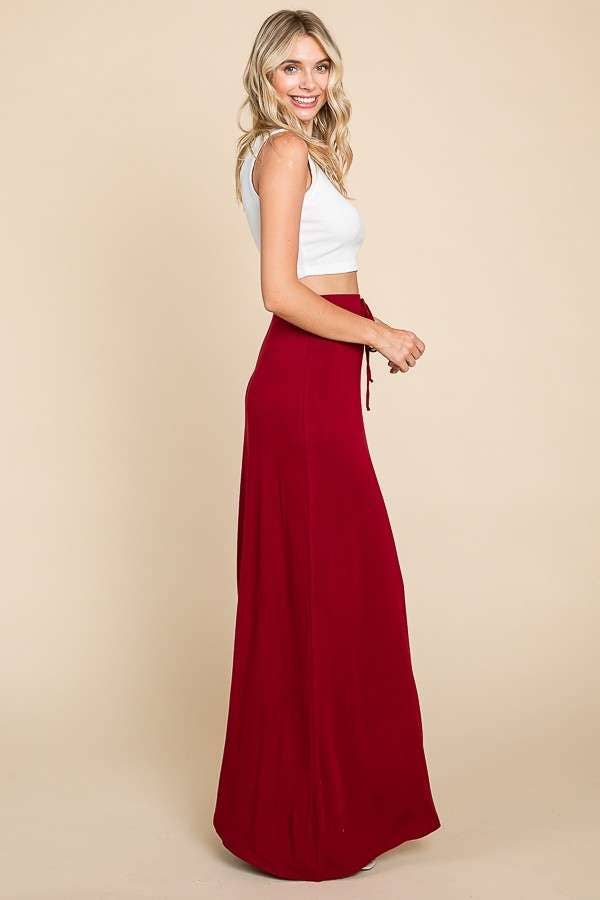 Cozy Soft FLARE MAXI SKIRT