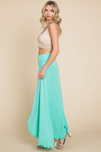 Fit n Flare Maxi Skirt