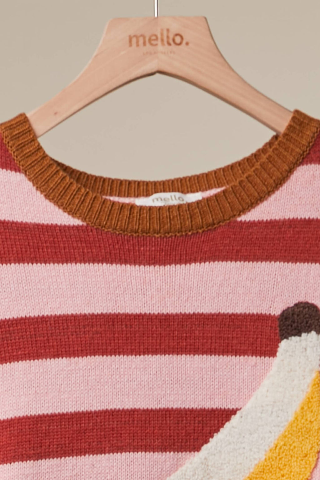 That's Bananas Striped Sweater