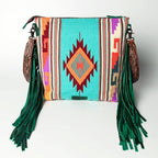 Western Crossbody Genuine Leather Fringe Purse