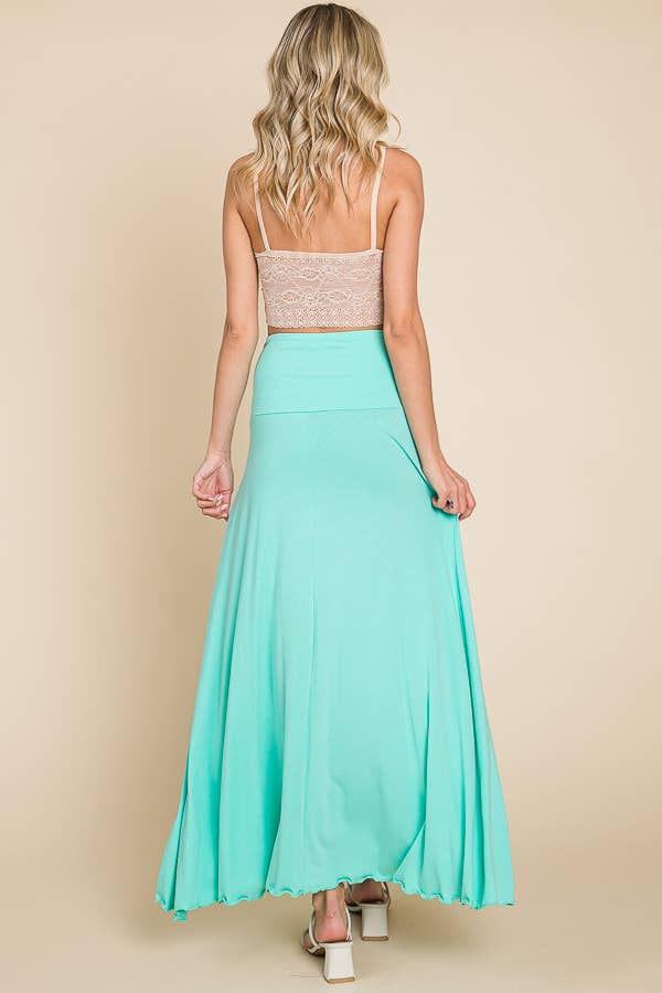 Fit n Flare Maxi Skirt