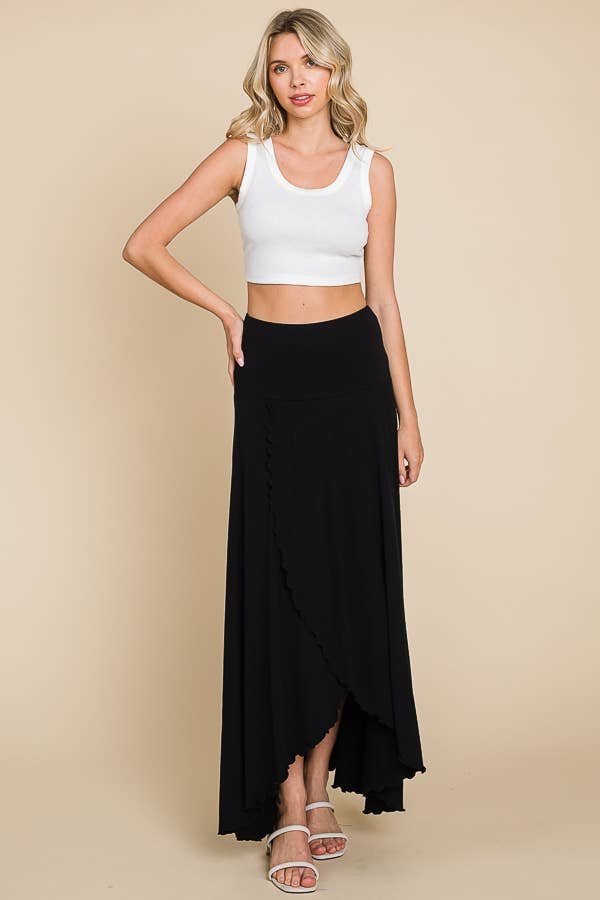 Fit n Flare Maxi Skirt