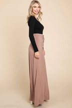 Cozy Soft FLARE MAXI SKIRT
