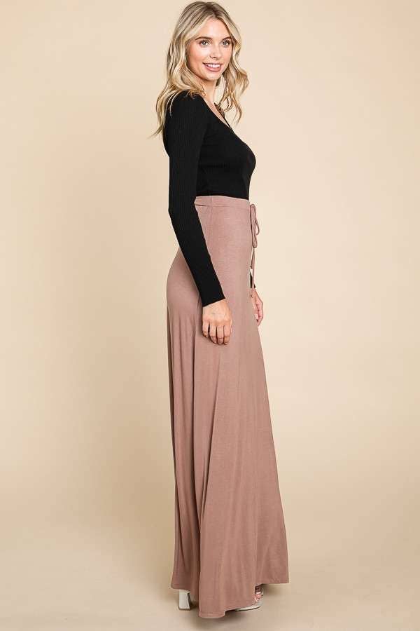 Cozy Soft FLARE MAXI SKIRT