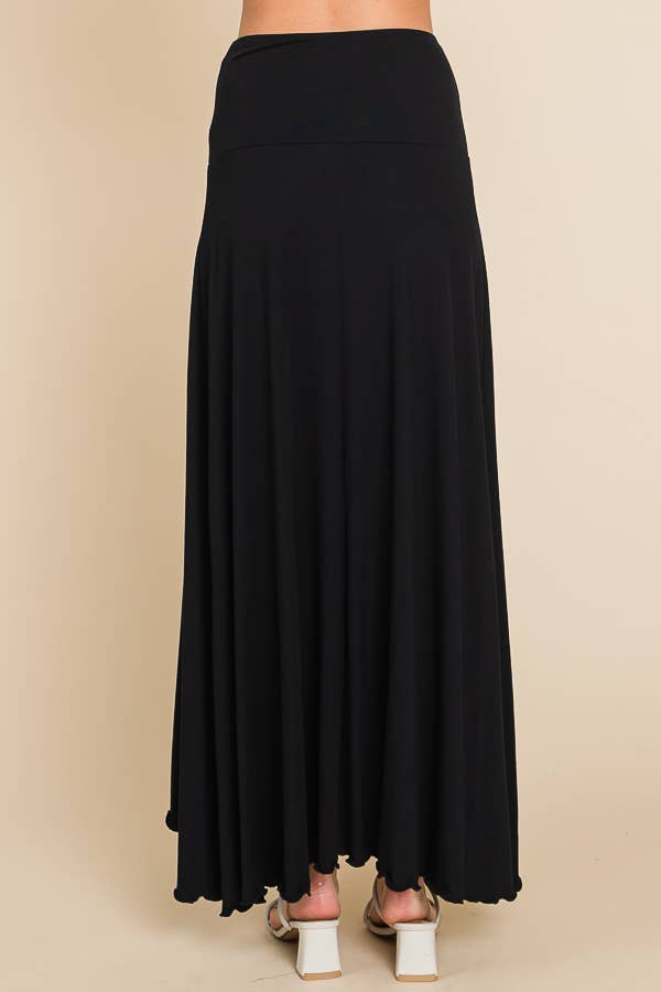 Fit n Flare Maxi Skirt