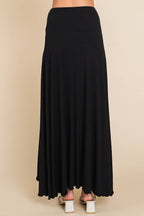 Fit n Flare Maxi Skirt
