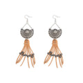 Eazer Sueded Fringe Earrings