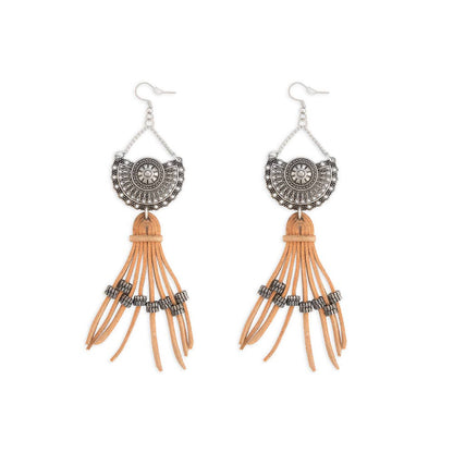 Eazer Sueded Fringe Earrings