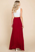 Cozy Soft FLARE MAXI SKIRT