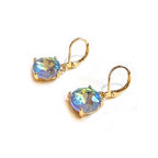 12mm Round AB Drop Earrings